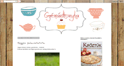 Desktop Screenshot of gyemantkonyha.blogspot.com