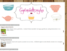 Tablet Screenshot of gyemantkonyha.blogspot.com