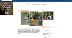 Desktop Screenshot of colleenandjustin.blogspot.com