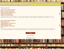 Tablet Screenshot of principle-methods-aoac.blogspot.com