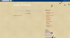 Desktop Screenshot of frutsels-natascha.blogspot.com