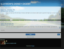Tablet Screenshot of iluvwdwdd.blogspot.com