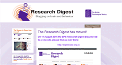 Desktop Screenshot of bps-research-digest.blogspot.com