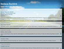 Tablet Screenshot of bedavabacklink.blogspot.com