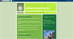 Desktop Screenshot of pastoralpresentacion.blogspot.com
