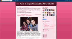 Desktop Screenshot of amigosenrueda.blogspot.com