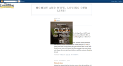 Desktop Screenshot of mommyandwifelovingourlife.blogspot.com