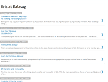 Tablet Screenshot of krisatkalasag.blogspot.com