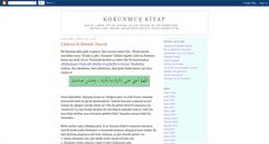 Desktop Screenshot of korunmuskitap.blogspot.com