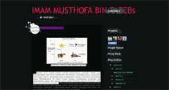 Desktop Screenshot of imammusthofabintazebs.blogspot.com