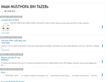 Tablet Screenshot of imammusthofabintazebs.blogspot.com