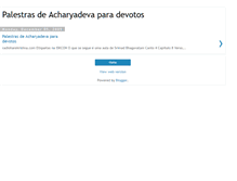 Tablet Screenshot of palestras-para-devotos.blogspot.com