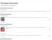 Tablet Screenshot of dutchfarmgirls.blogspot.com