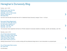 Tablet Screenshot of dunwoodynorth.blogspot.com