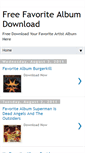 Mobile Screenshot of favorite-album.blogspot.com
