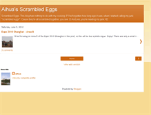 Tablet Screenshot of aihuasscrambledeggs.blogspot.com