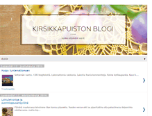 Tablet Screenshot of kirsikkapuistonblogi.blogspot.com