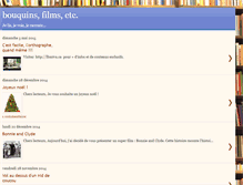 Tablet Screenshot of bouquins-films-etc.blogspot.com