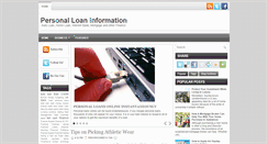 Desktop Screenshot of fine-personal-loan.blogspot.com