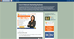 Desktop Screenshot of core8networkmarketingbusiness.blogspot.com