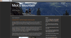 Desktop Screenshot of micksmountain.blogspot.com