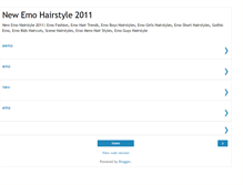 Tablet Screenshot of new-emo-hairstyle-2011.blogspot.com