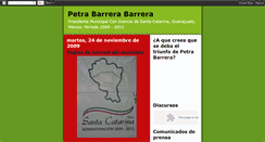 Desktop Screenshot of petrabarrera.blogspot.com