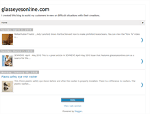 Tablet Screenshot of glasseyesonline.blogspot.com