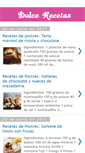 Mobile Screenshot of dulcerecetas.blogspot.com