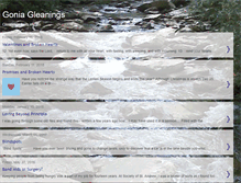 Tablet Screenshot of goniagleanings.blogspot.com
