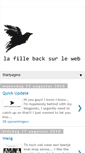 Mobile Screenshot of lafillebacksurleweb.blogspot.com