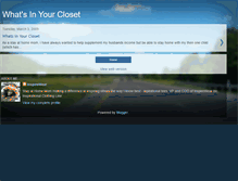 Tablet Screenshot of inspirewear-whatsinyourcloset.blogspot.com