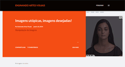 Desktop Screenshot of ensinandoartesvisuais.blogspot.com