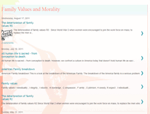 Tablet Screenshot of familyvaluesandmorality.blogspot.com