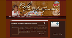 Desktop Screenshot of cafeconlecheinformativo.blogspot.com