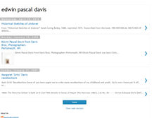 Tablet Screenshot of edwinpascaldavis.blogspot.com