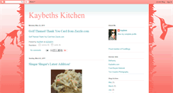 Desktop Screenshot of kaybethskitchen.blogspot.com