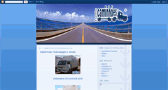 Desktop Screenshot of caminhoescarretas.blogspot.com
