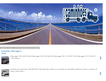 Tablet Screenshot of caminhoescarretas.blogspot.com