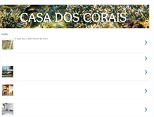 Tablet Screenshot of casadoscorais.blogspot.com