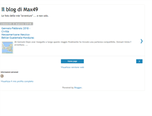 Tablet Screenshot of ilblogdimax49.blogspot.com