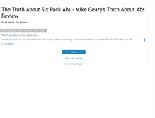 Tablet Screenshot of mike-geary-truth-about-abs.blogspot.com