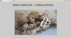 Desktop Screenshot of gladestrikkepinde.blogspot.com