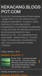 Mobile Screenshot of kekacang.blogspot.com