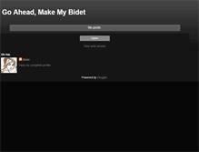 Tablet Screenshot of makemybidet.blogspot.com