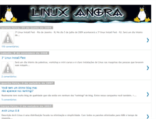 Tablet Screenshot of linuxangra.blogspot.com