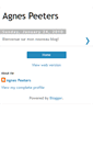 Mobile Screenshot of agnespeeters.blogspot.com