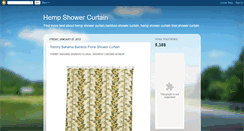 Desktop Screenshot of hemp-shower-curtain.blogspot.com