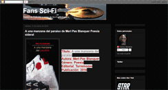 Desktop Screenshot of fanssci-fi.blogspot.com