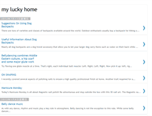 Tablet Screenshot of lucky-myluckyhome.blogspot.com